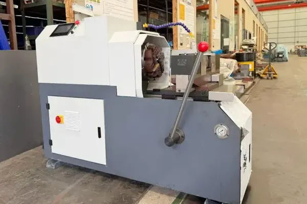 Analysis of Fully Automatic Steel Pipe Tapered Thread Machine with Diagram