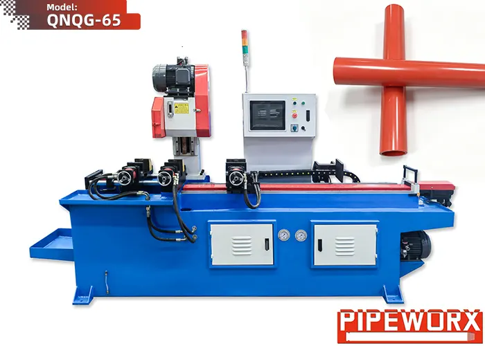 Automatic Steel Pipe Cutting Machine with Nesting Optimization | 1/2″–2.5″ Fire Sprinkler Pipe Prefabrication System