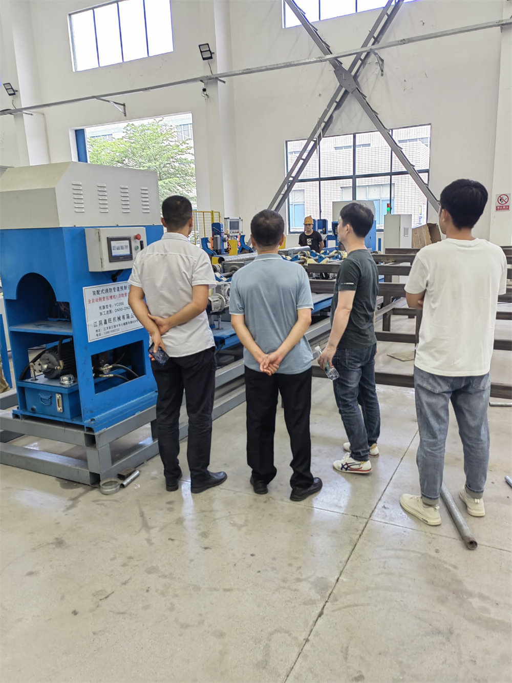 A warm welcome to clients from China Construction Fourth Engineering Bureau for their company visit1
