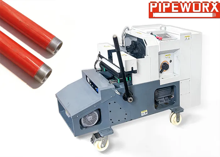 Compact Intelligent Hydraulic Pipe Threading Machine | 1/2″–4″ Steel Pipe Threading Equipment for Fire Sprinkler & MEP Applications