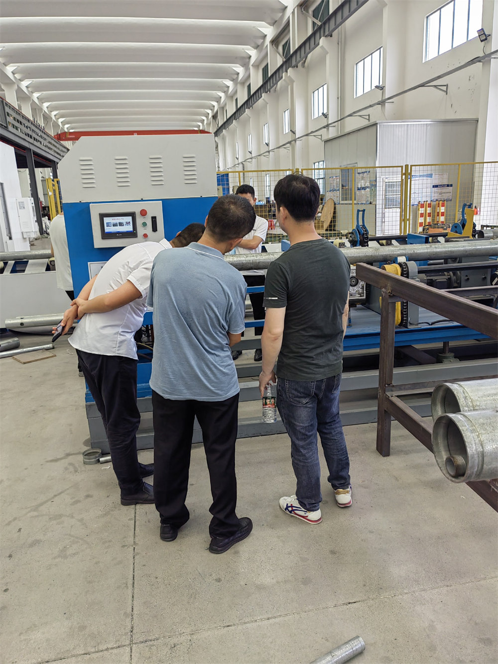 A warm welcome to clients from China Construction Fourth Engineering Bureau for their company visit