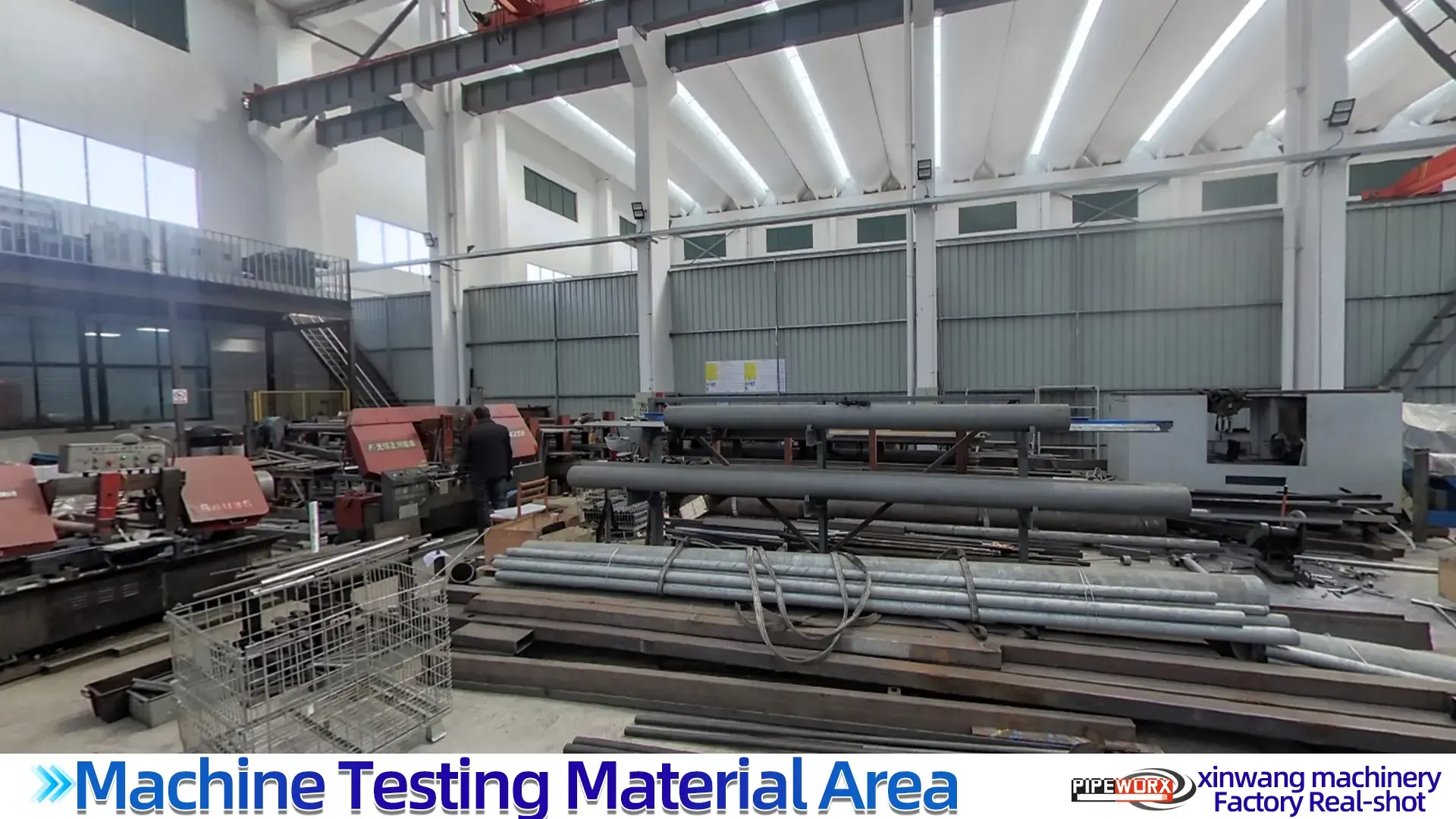 Panoramic layout of pipeline processing